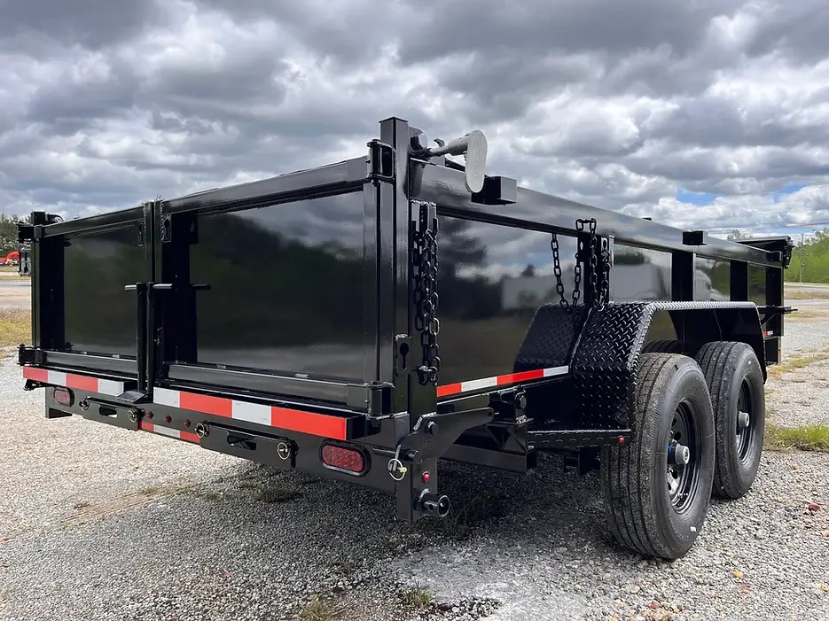 Caliber Trailers - CALDM6512 - 6.5X12 10K DUMP TRAILER