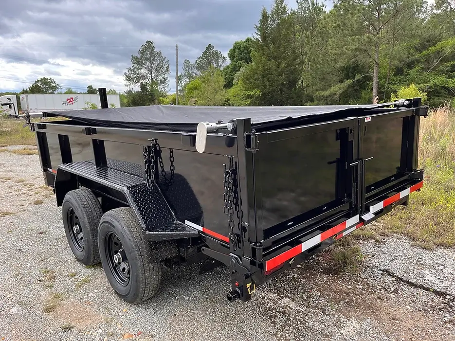 Caliber Trailers - CALDM6512 - 6.5X12 10K DUMP TRAILER