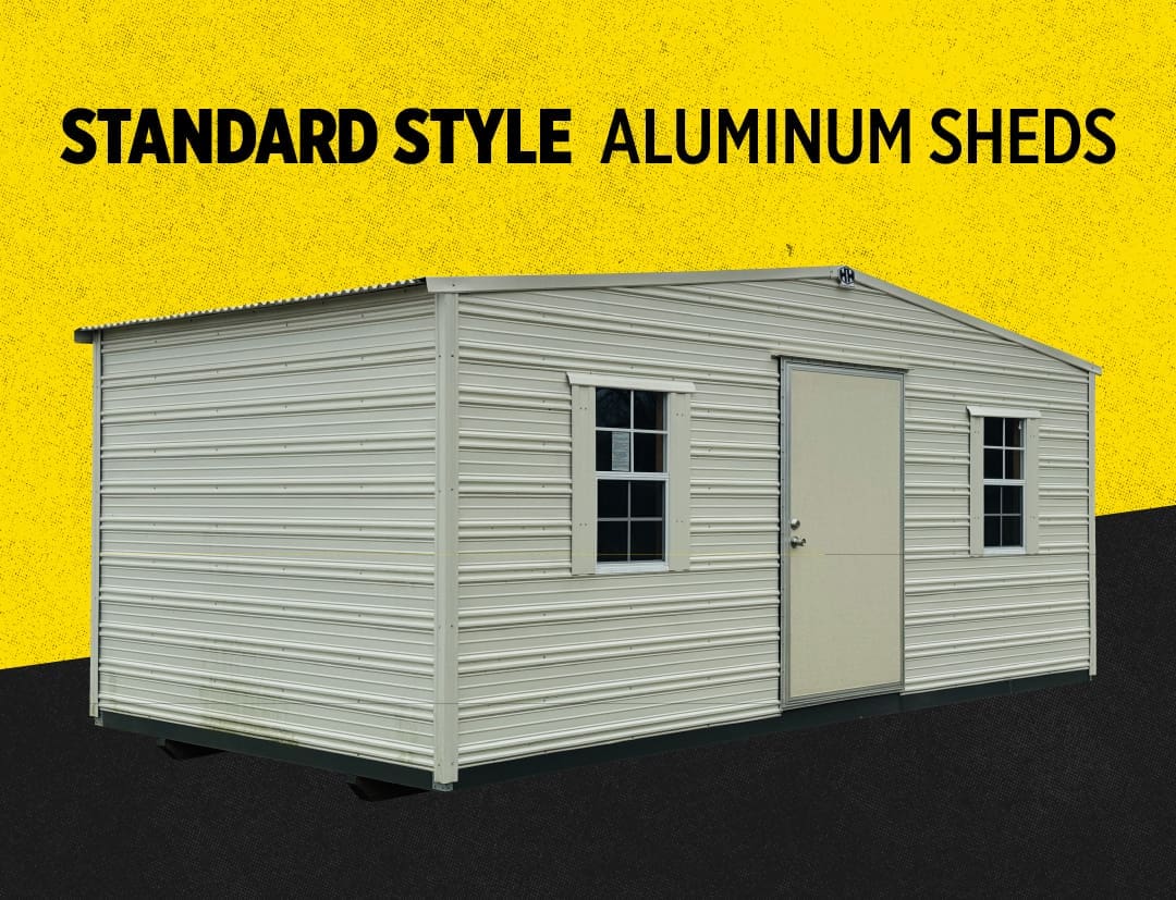 Aluminum Standard Style Shed