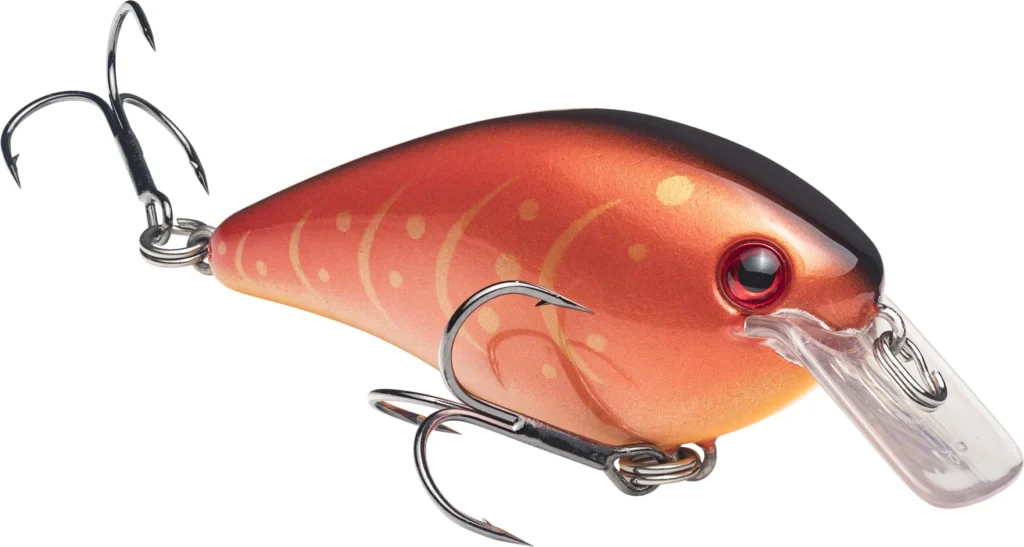 Strike King KVD Squarebill 1.5 Crankbait 3/8 oz - Sam Rayburn Red Craw