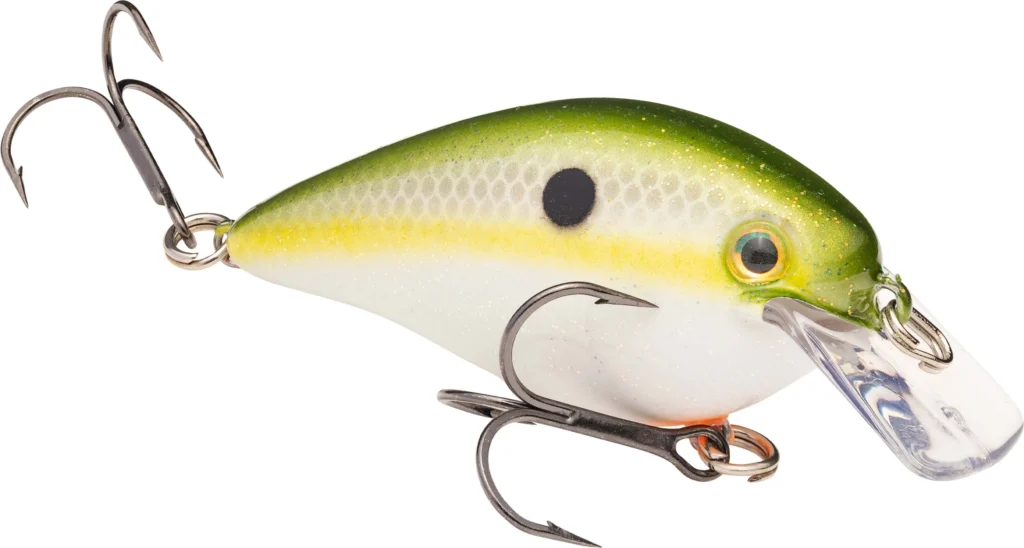 Strike King KVD Squarebill 1.5 Crankbait 3/8 oz - Olive Shad