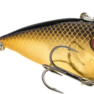 Strike King Red Eyed Shad 1/2 oz - Gold Black Back