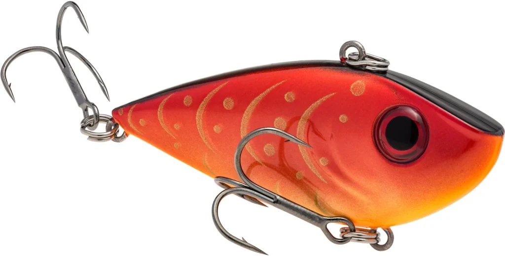 Strike King Red Eyed Shad 1/2 oz - Sam Rayburn Red Craw