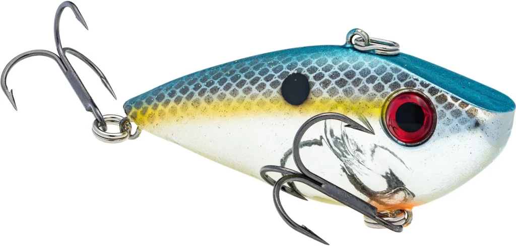 Strike King Red Eyed Shad 1/2 oz - Chrome Sexy Shad
