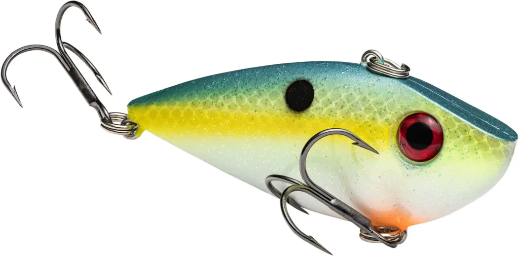 Strike King Red Eyed Shad 1/2 oz - Chartreuse Sexy Shad