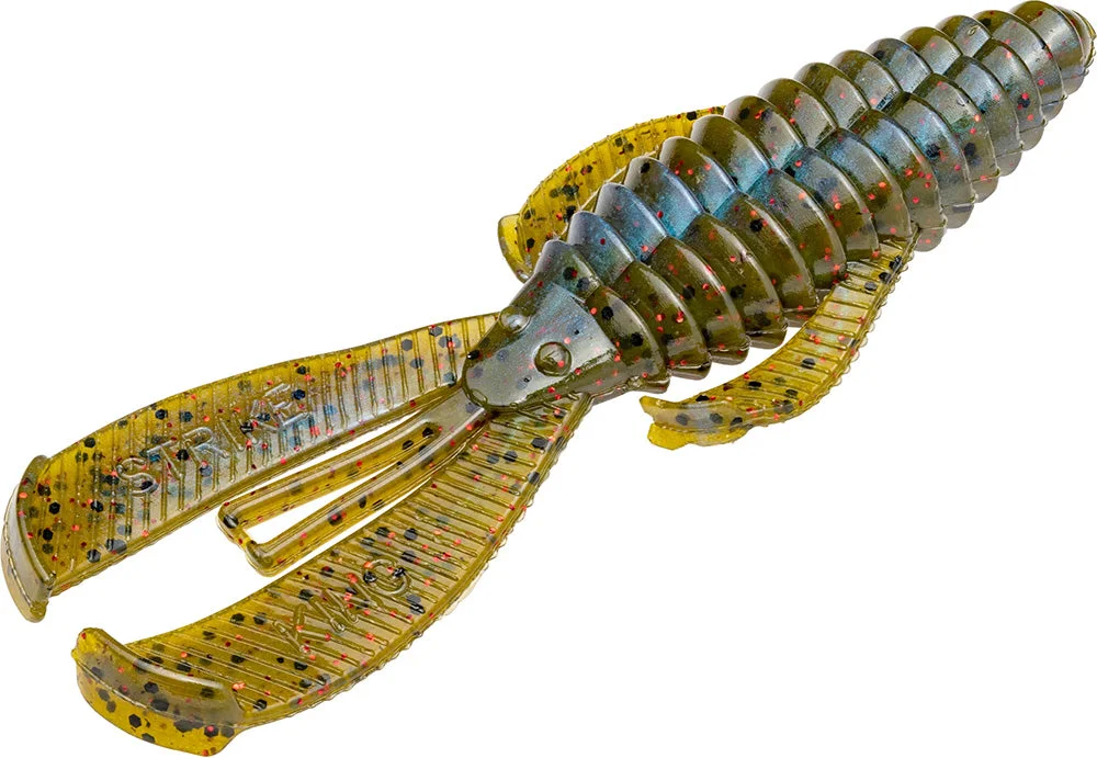 Strike King Rage Bug 4" - Blue Craw Red Flake