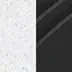 White / Black shell and cabinet swatch