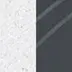White / Grey shell and cabinet swatch