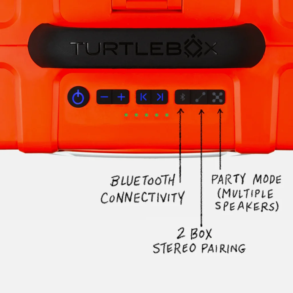 Turtlebox Grande Speaker - Orange