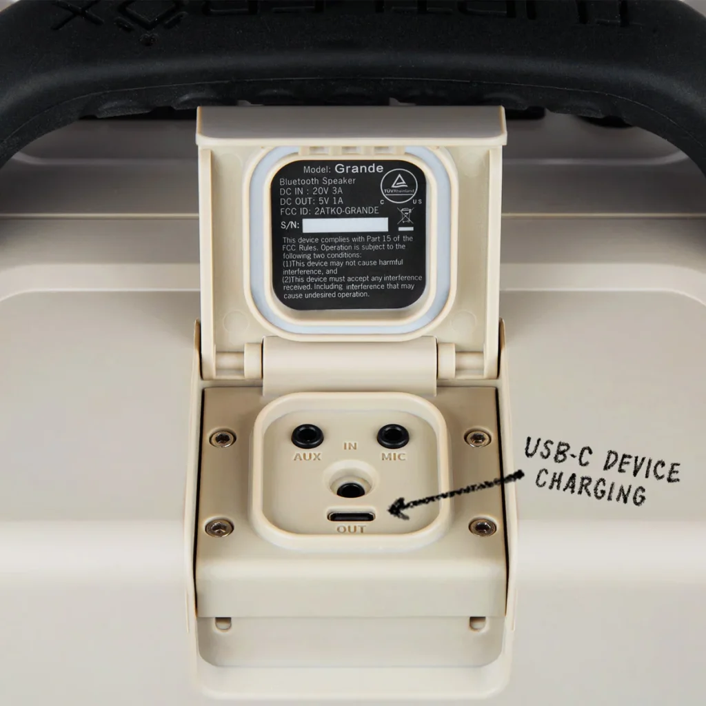 Turtlebox Grande Speaker - Tan
