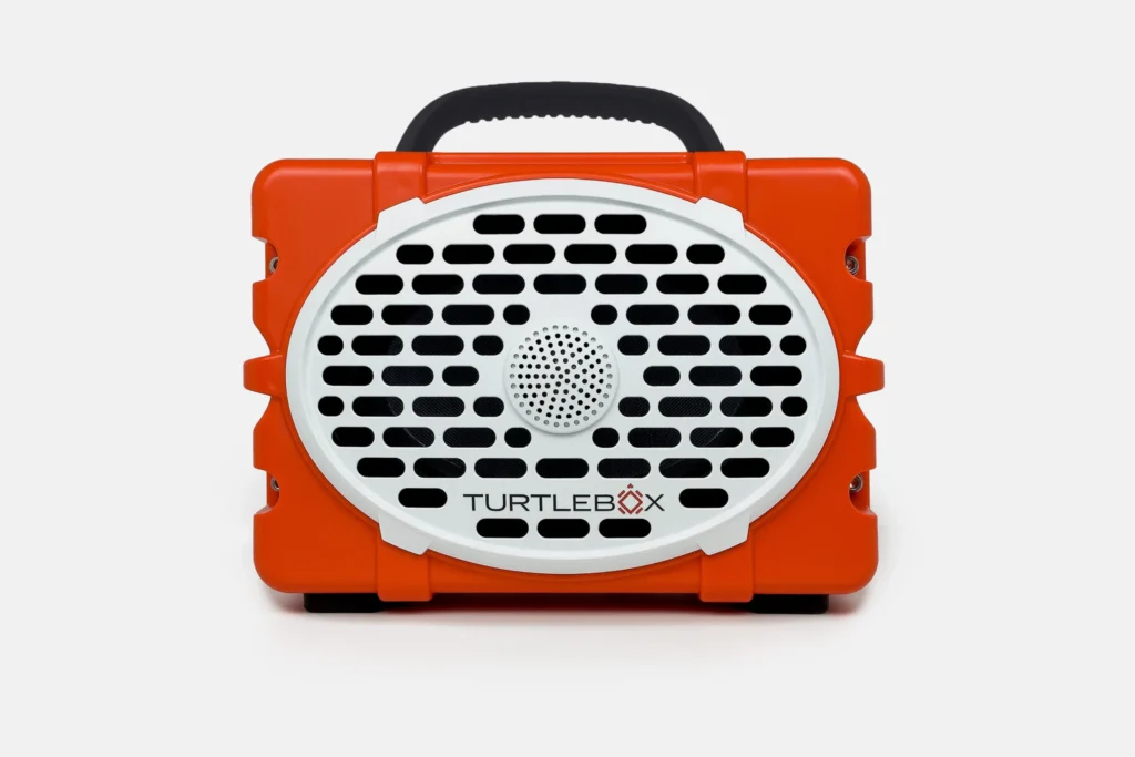 Turtlebox Gen 3 Speaker - Orange/White