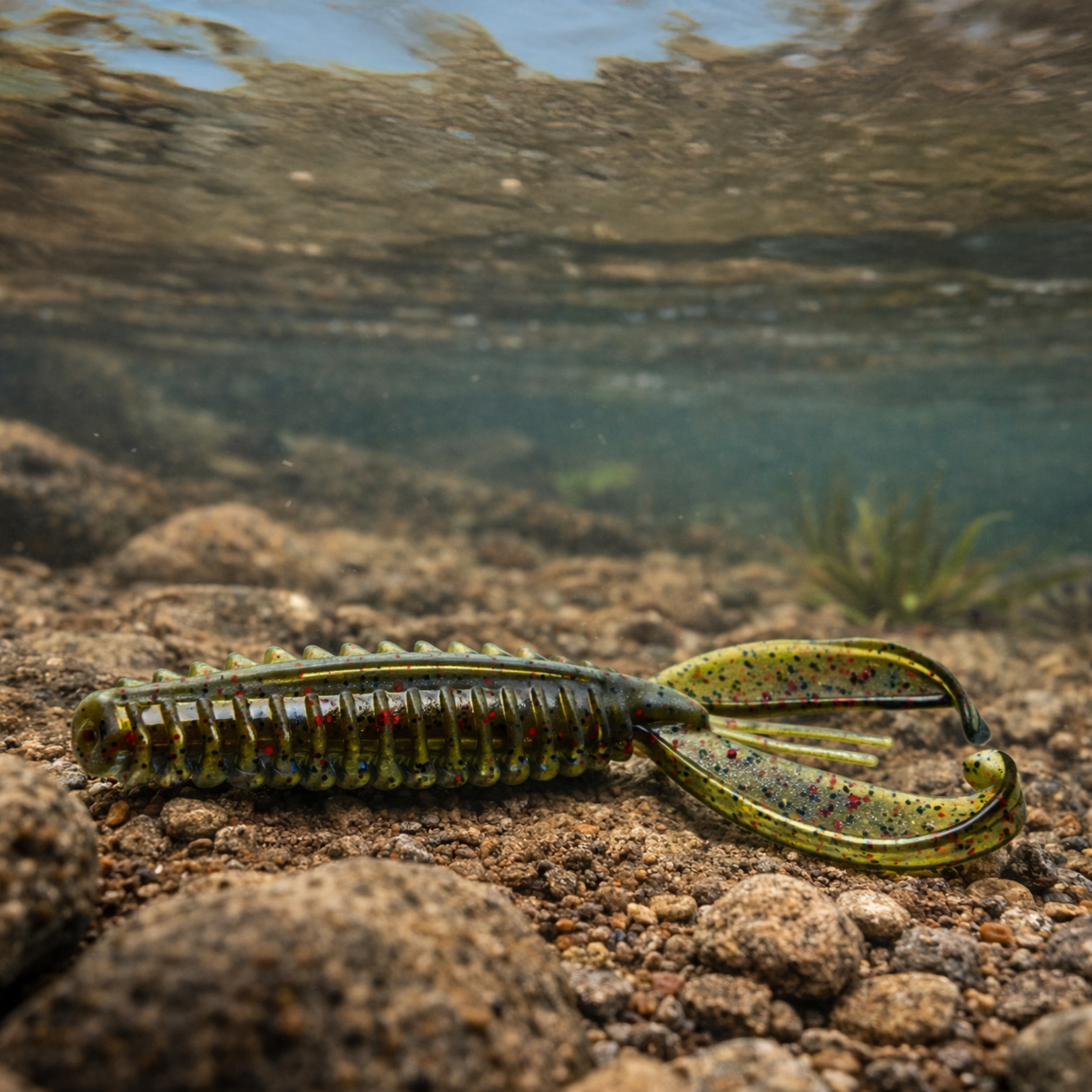 Jigs and crawfish lures for bass fishing