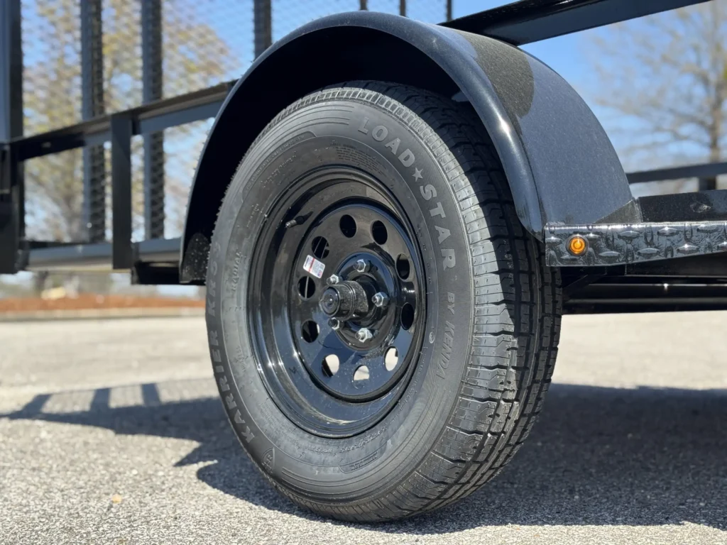 Bye-Rite 6×12 Medium Duty Single Axle Utility Trailer w/ 2′ Mesh Sides – UM612MS2