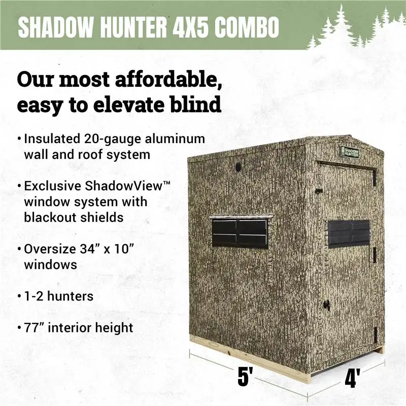 Shadow Hunter 4x5 Gun Blind