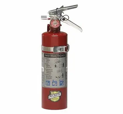 Fire Extinguisher and Mount – 2.5 lbs