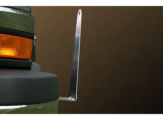 Bumper-Mounted Safety Cone Holder