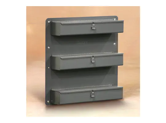 Triple Door Storage Tray