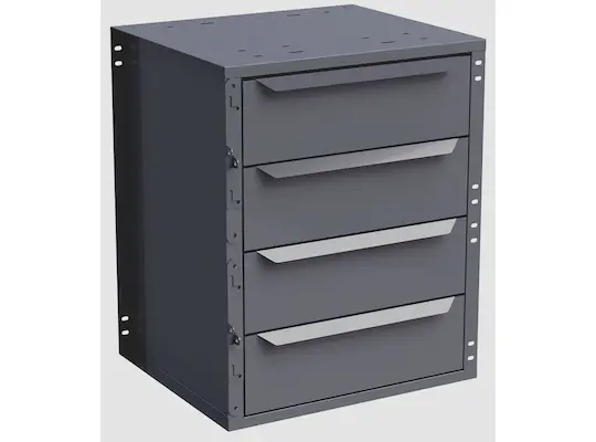 4-Drawer Cargo Van Storage Cabinet – 22″H x 18.5″W x 16″D