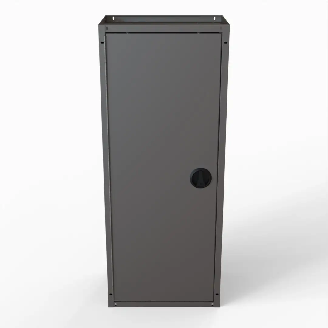 3-Shelf Cargo Van Storage Cabinet with Lock – 46″H x 18.5″W x 12″D