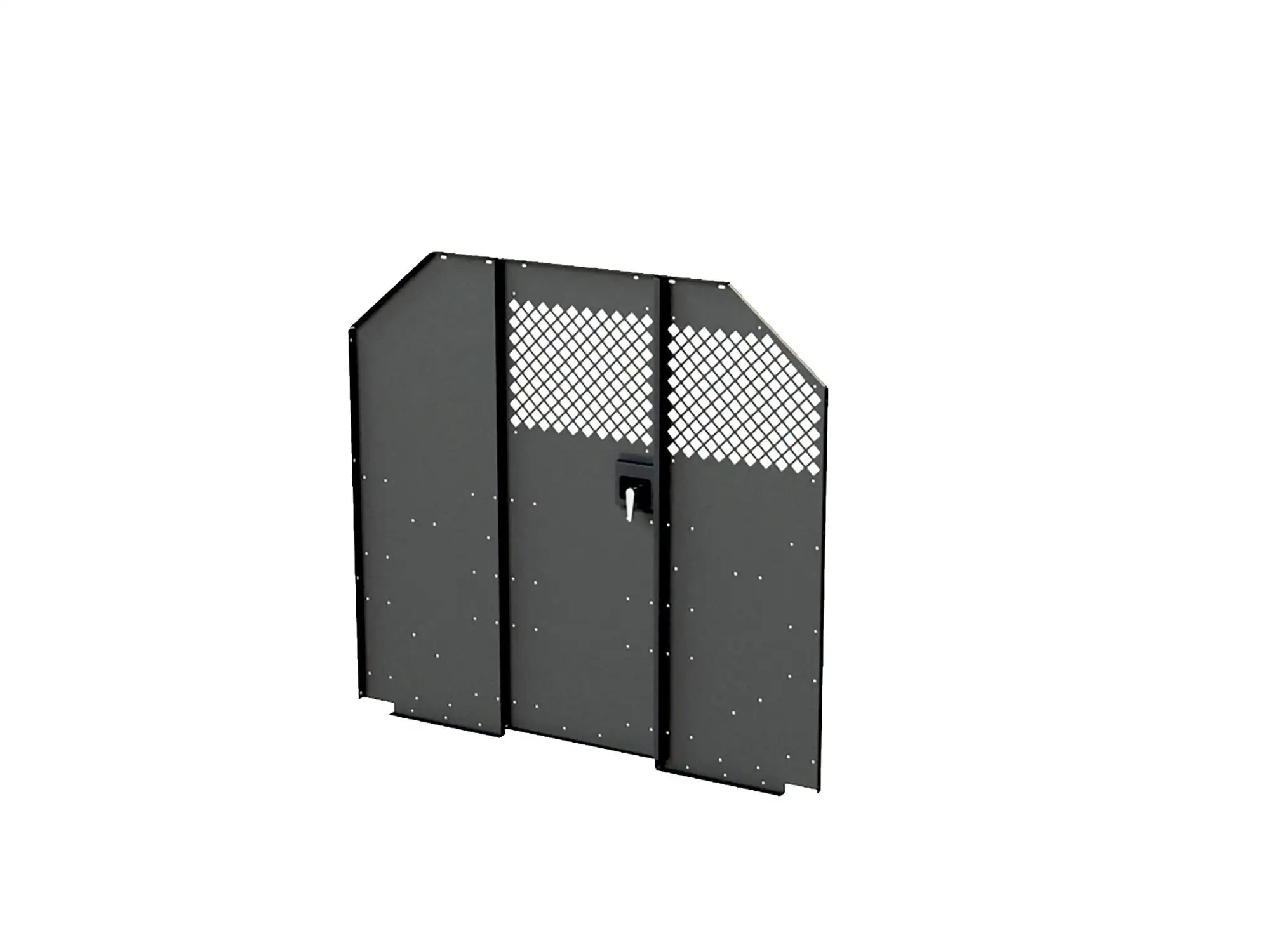 Steel Van Partition, Hinged Door – Ford Transit Low Roof, GM Express/Savana