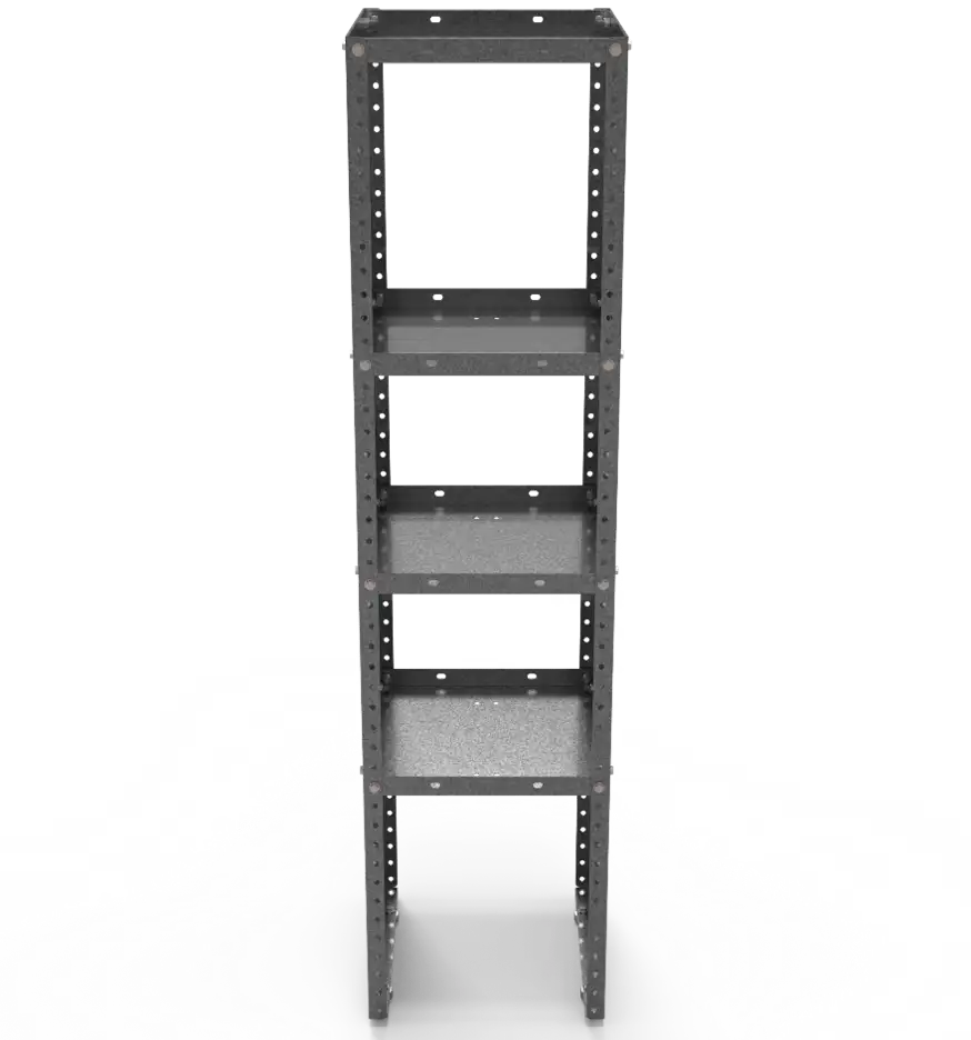 Solid End Shelving Module – 60″H x 13″W x 12″D