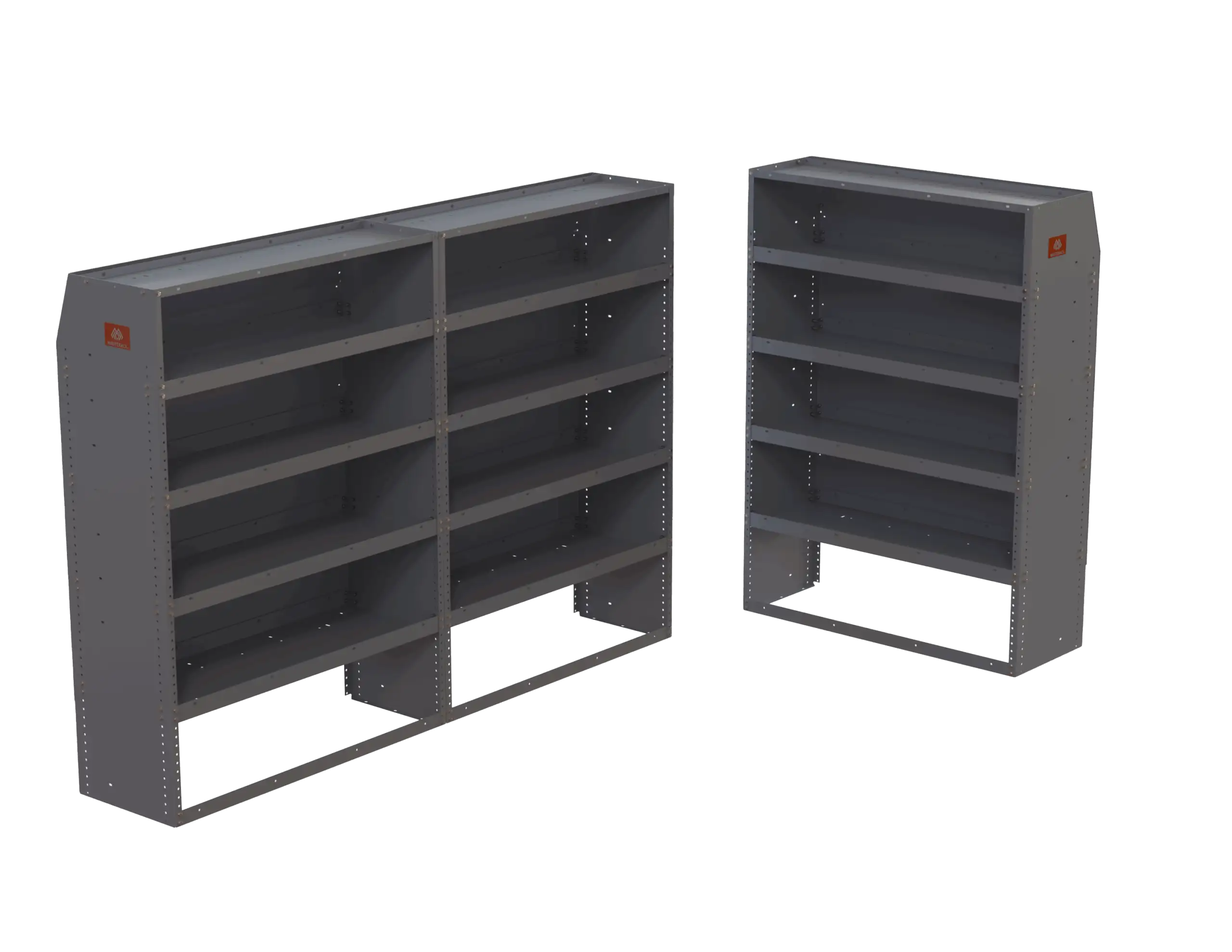 Cargo Van Base Shelving Package – Medium and High Roof Vans