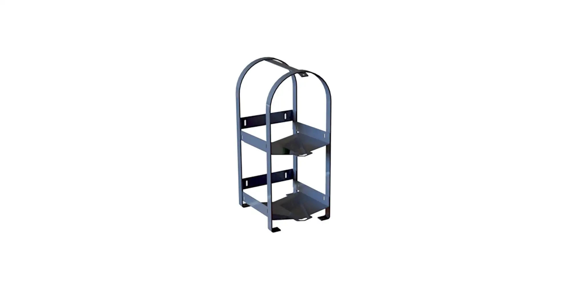 Refrigerant Tank Rack – 2 x 30 lb Tanks