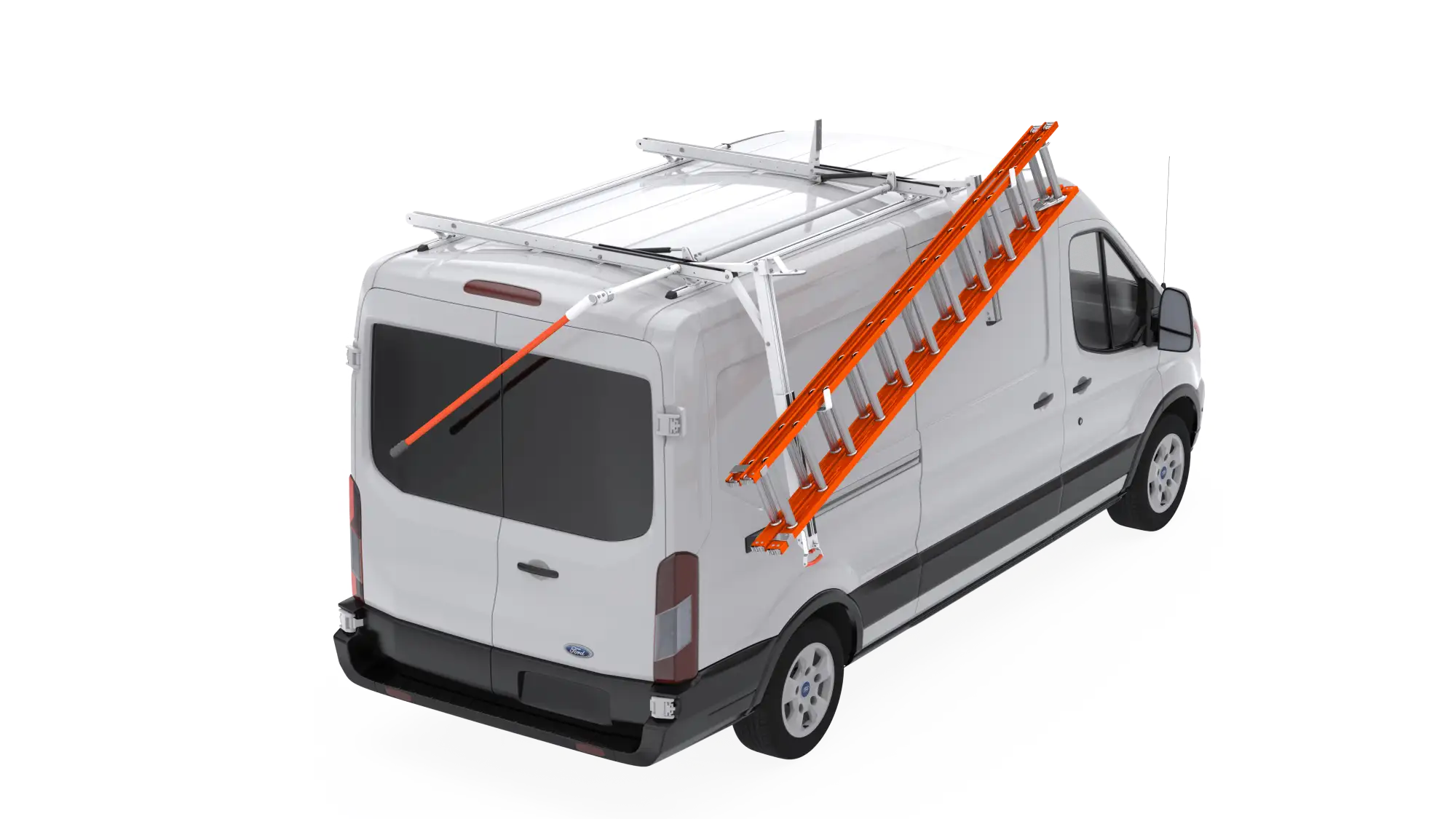 UPLYFT Ladder Rack, Single – Ford Transit Medium and High Roof