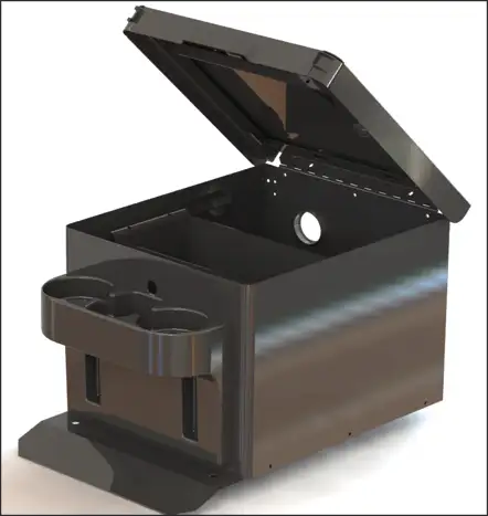 Cargo Van Cab Organizer – Low Profile