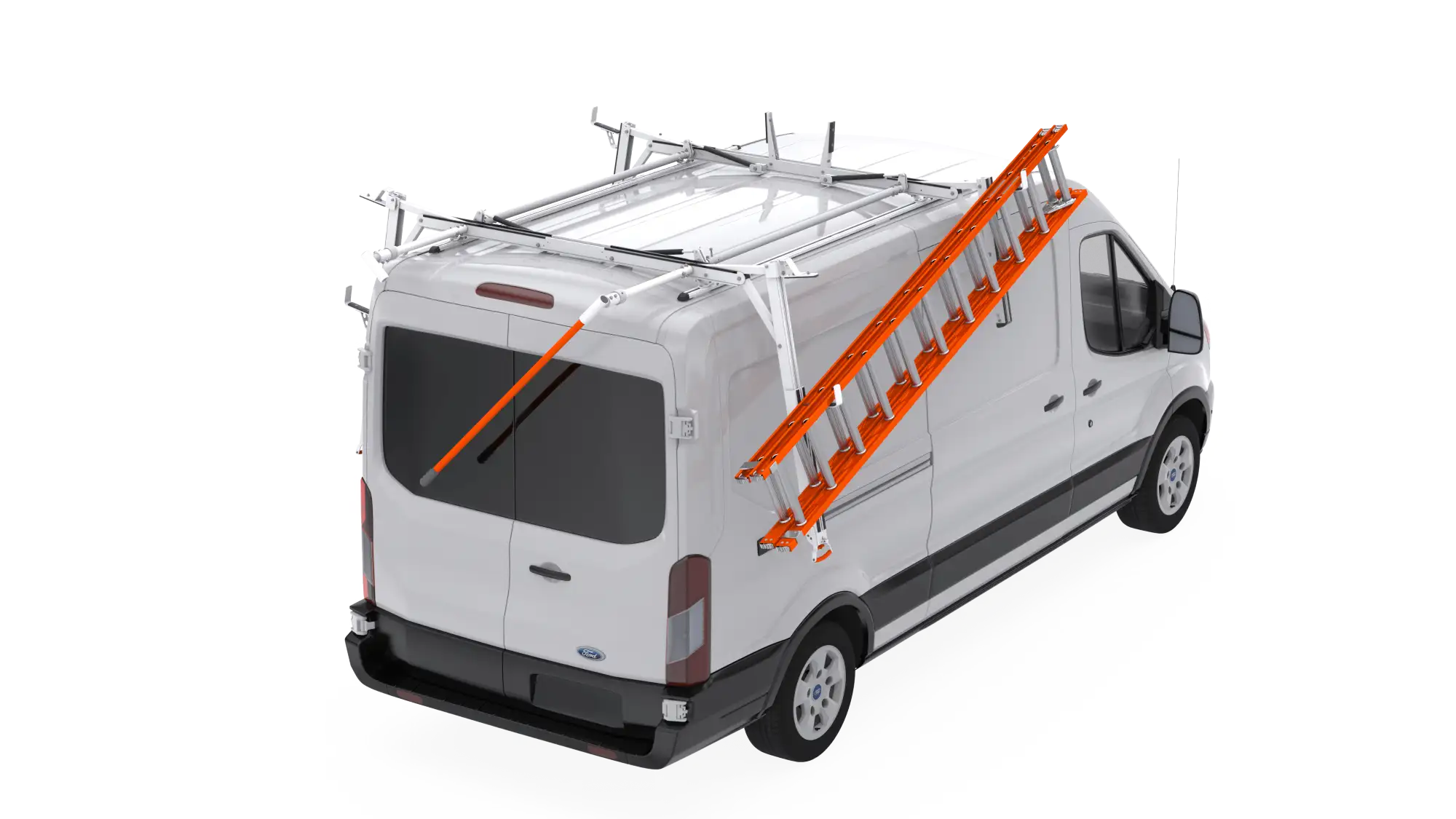 UPLYFT Ladder Rack, Double – Ford Transit Medium and High Roof