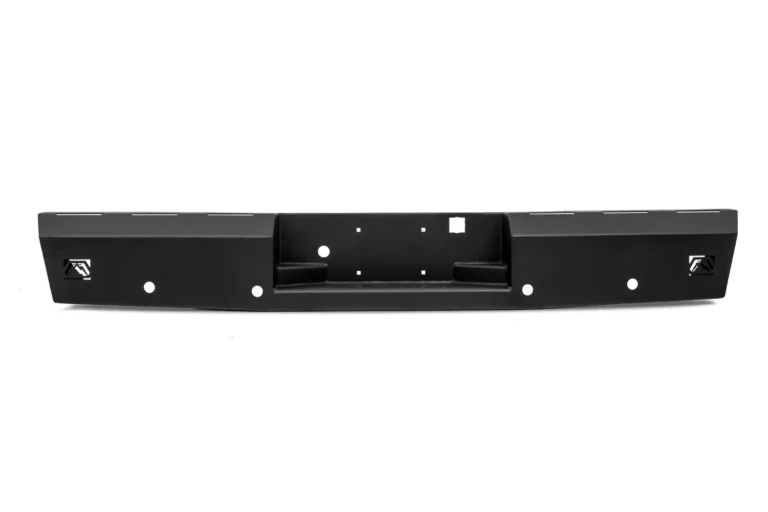 Fab Fours Red Steel Rear Bumpers