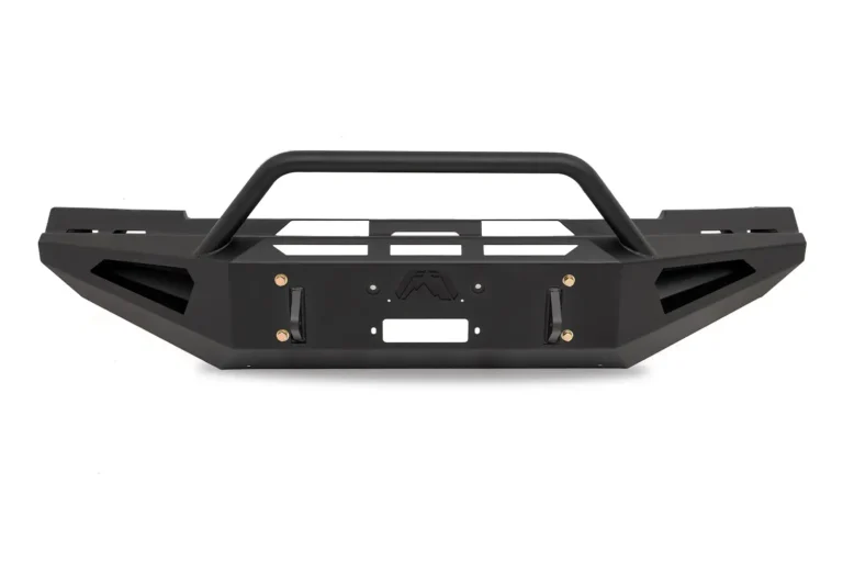 Fab Fours Red Steel Front Bumpers