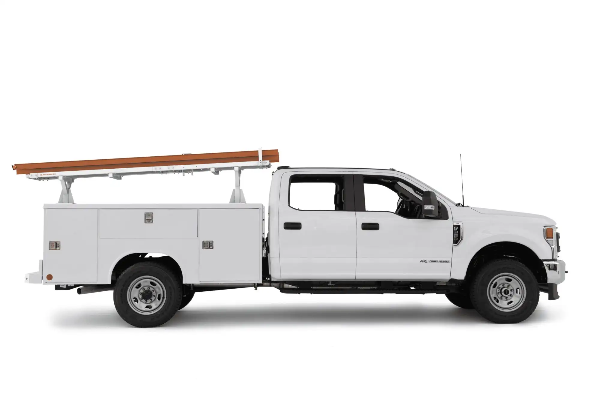 Locking Ladder Rack, Sloped – Open Service Body, 10 & 11 ft