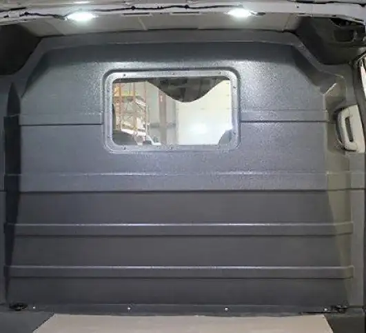 Lightweight Composite Van Partition – Ford Transit Low Roof