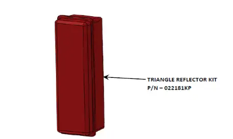 Safety Triangle Reflector Kit