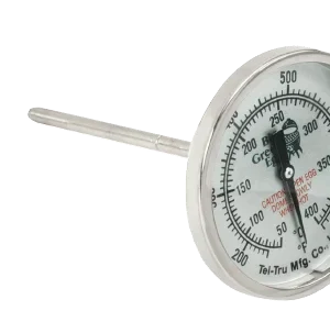 External Temperature Gauge, 2 in. Dial (0°F to 750°F)
