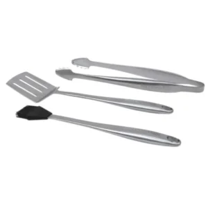 Stainless Steel BBQ Tool Set, 3-Piece