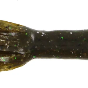Big Bite Baits Tour Flipper Tube 4" - Green Pumpkin Money