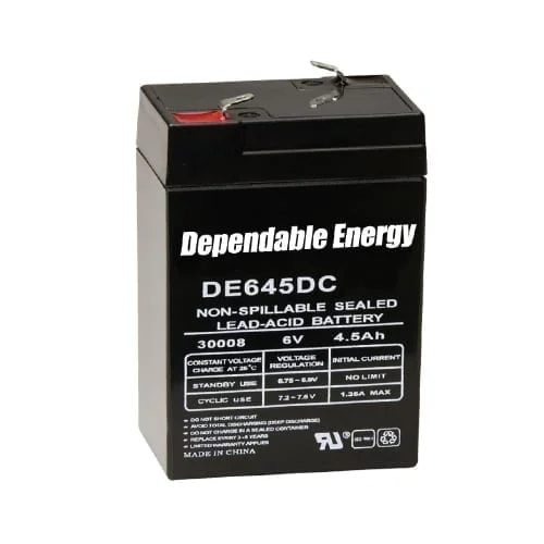 Boss Buck 6V 4.5 Ah Rechargeable Feeder Battery