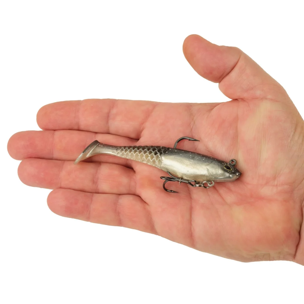 Berkley PowerBait Saltwater Pre-Rigged Cullshad 4" - Black Shad