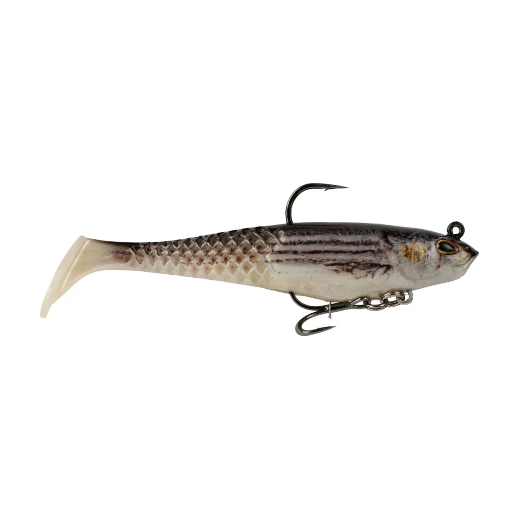 Berkley PowerBait Saltwater Pre-Rigged Cullshad 4" - Mullet