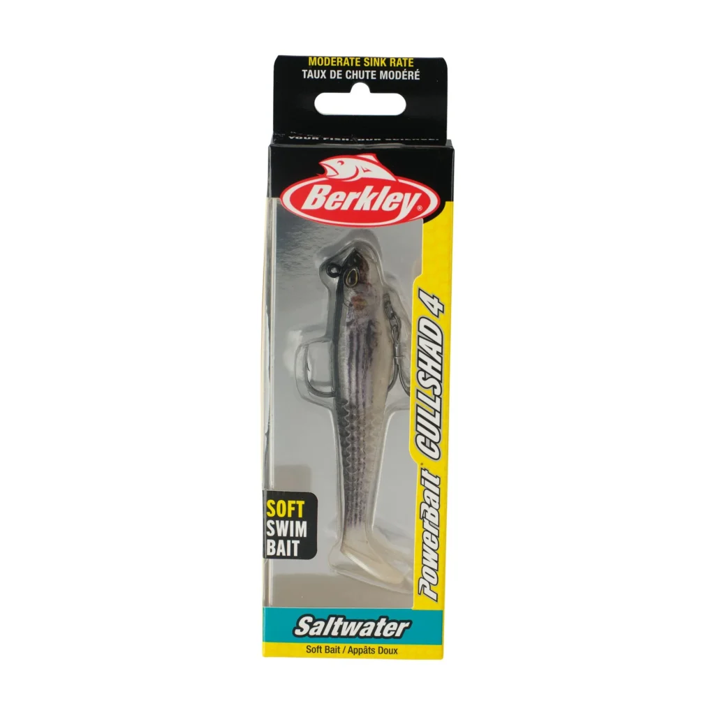 Berkley PowerBait Saltwater Pre-Rigged Cullshad 4" - Mullet
