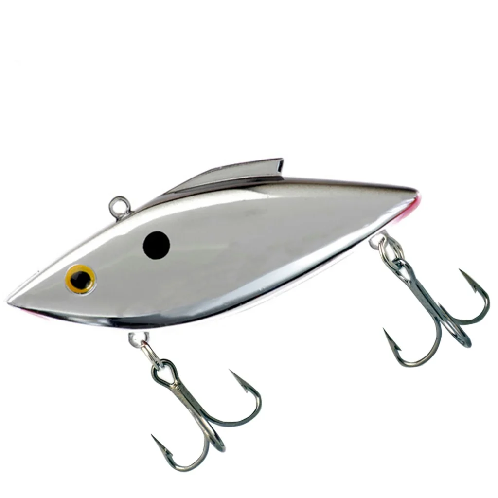 Bill Lewis Rat-L-Trap Mini-Trap 1/4 oz - Chrome Black Back