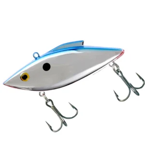 Bill Lewis Rat-L-Trap Mini-Trap 1/4 oz - Chrome Blue Back