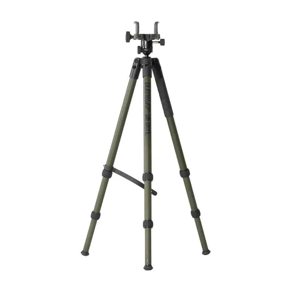 BOG DeathGrip Infinite Aluminum Shooting Tripod - OD Green