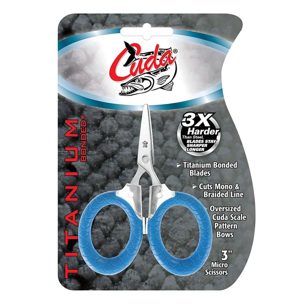 Cuda 3" Titanium Bonded Micro Scissors
