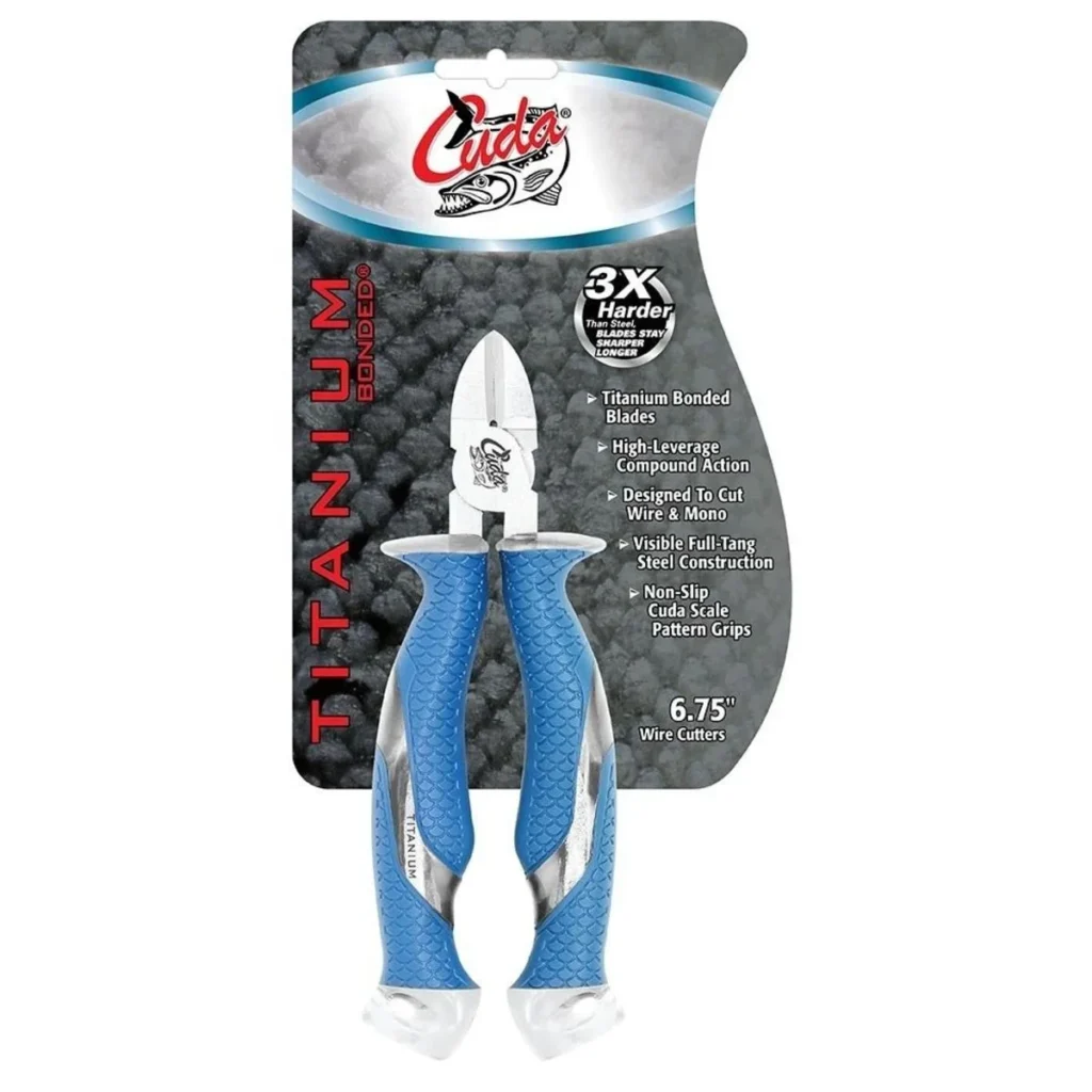Cuda 6.75" Titanium Bonded Diagonal Wire Cutters