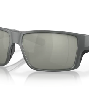 Costa Reefton PRO 580G Polarized Sunglasses - Matte Gray / Gray Silver Mirror