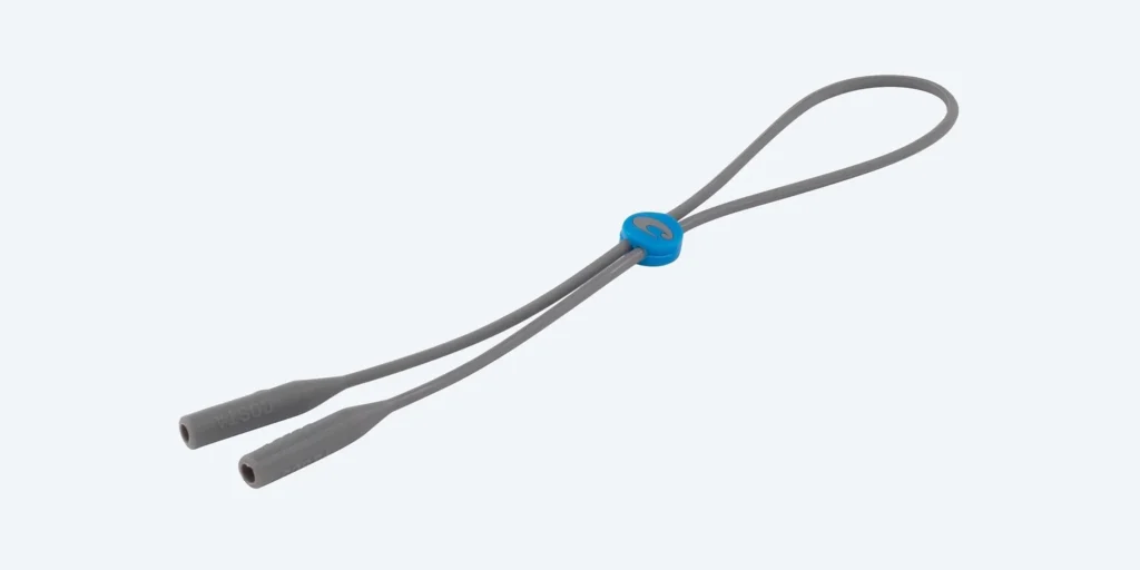 Costa Bow-Line Silicone Retainer - Gray/Blue