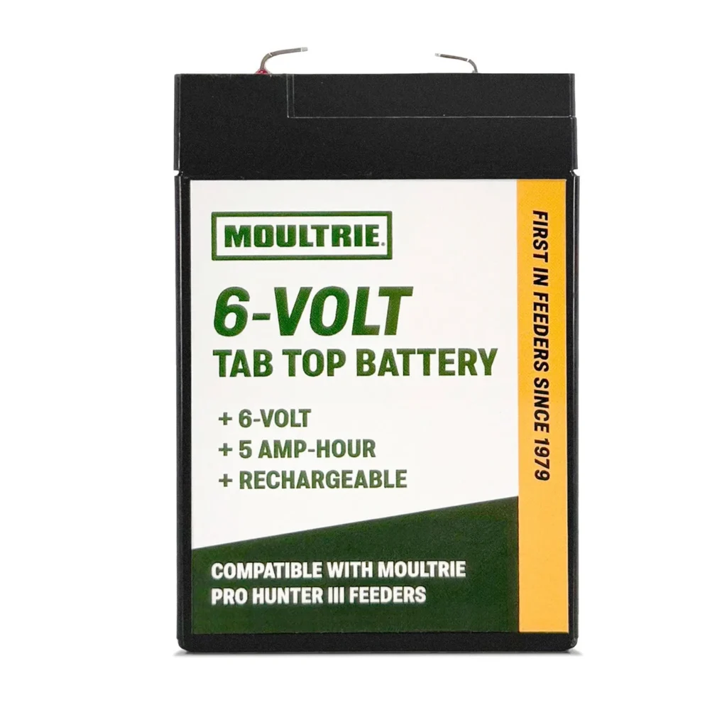 Moultrie 6V Tab-Top Rechargeable Battery